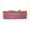 Balenciaga Mini City  shoulder bag in burgundy burnished style leather - Detail D5 thumbnail