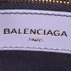 Balenciaga Classic City mini shoulder bag in grey leather - Detail D4 thumbnail
