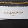 Balenciaga Mini City  shoulder bag in grey burnished style leather - Detail D4 thumbnail