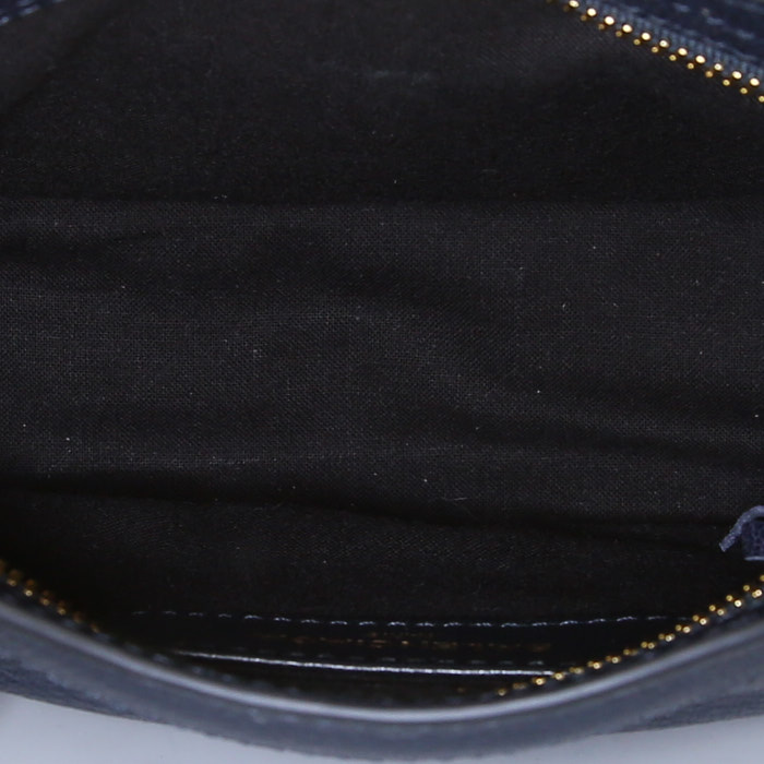 Bolso bandolera Balenciaga Mini City  en cuero azul - Detail D3