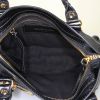 Balenciaga Mini City  shoulder bag in black leather - Detail D3 thumbnail