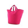 Shopping bag Hermès Beach Tote Equateur in tela rosa - 00pp thumbnail