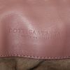 Borsa a tracolla Bottega Veneta in pelle intrecciata rosa - Detail D4 thumbnail