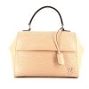 Louis Vuitton Cluny medium model handbag in beige epi leather - 360 thumbnail