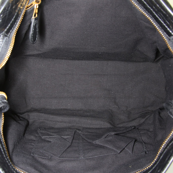 Sac à main Balenciaga Classic City en cuir noir - Detail D3