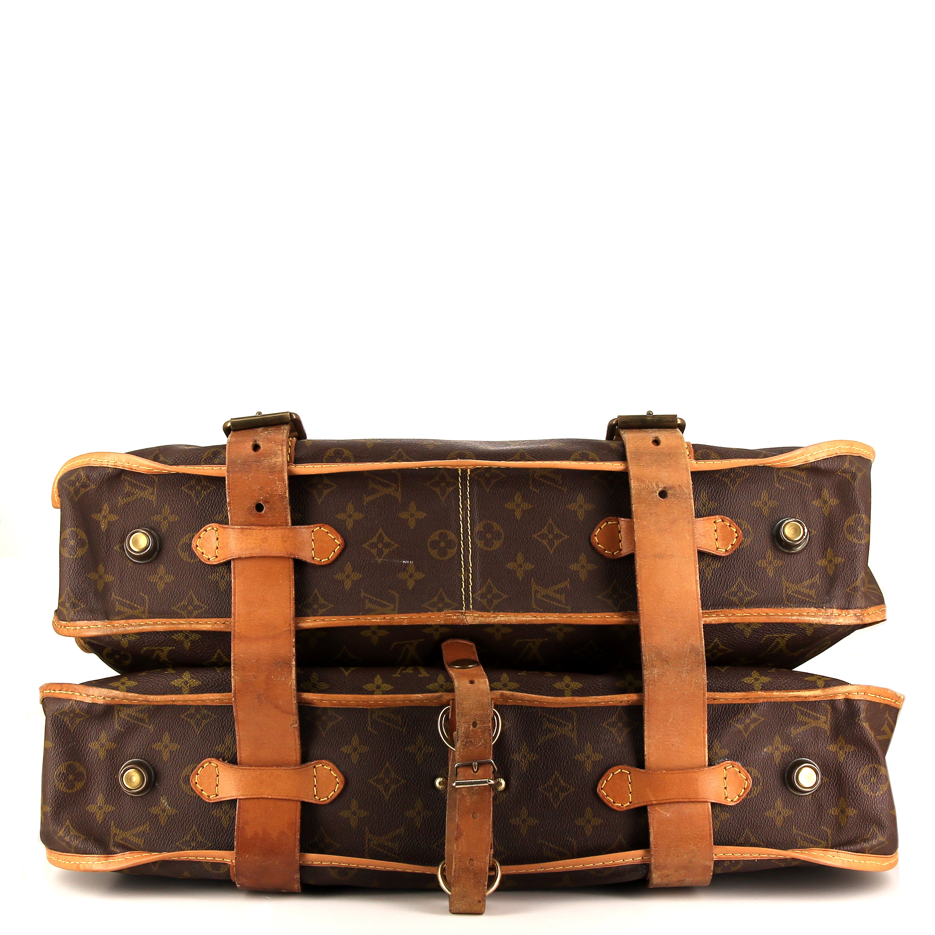 Louis Vuitton clothes-hangers in monogram canvas and natural leather - Detail D5