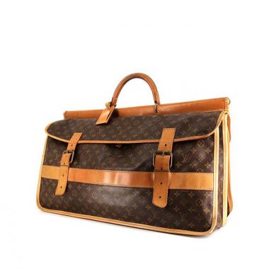 Borsa weekend Louis Vuitton Sac de chasse in tela monogram e pelle naturale