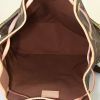 Louis Vuitton Bosphore backpack in brown monogram canvas and natural leather - Detail D5 thumbnail