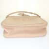 Tod's Double T handbag in beige leather - Detail D5 thumbnail