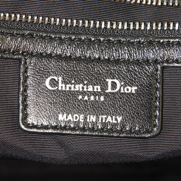 Sac à main Dior Dior Soft en cuir noir - Detail D3