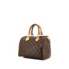 Louis Vuitton Speedy 25 cm handbag in brown monogram canvas and natural leather - 00pp thumbnail