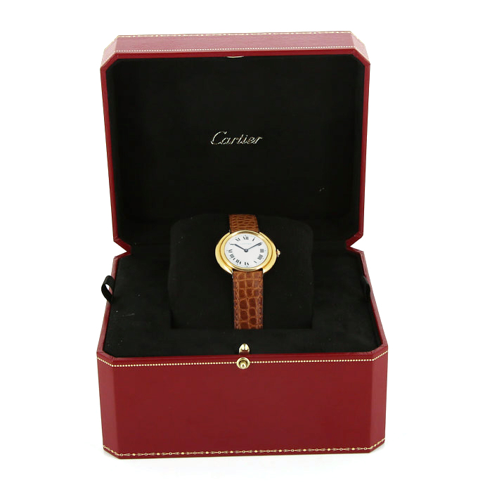Cartier Ceinture watch in yellow gold Circa 1980 - Detail D2
