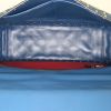 Valentino Garavani Rockstud Spike handbag in blue leather - Detail D3 thumbnail