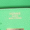 Borsa Hermes Birkin 35 cm in pelle togo verde Bamboo - Detail D3 thumbnail