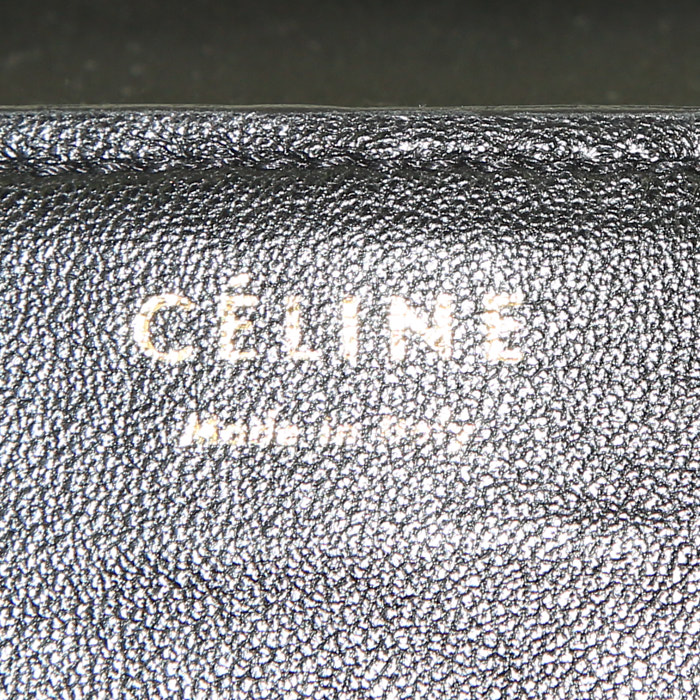 Sac bandoulière Celine Classic Box en crocodile noir - Detail D3