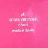 Louis Vuitton handbag in pink epi leather and pink leather - Detail D4 thumbnail