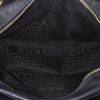 Chanel Choco bar handbag in black quilted leather - Detail D2 thumbnail