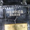Sac à main Hermes Kelly 32 cm en crocodile porosus noir - Detail D3 thumbnail