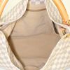 Louis Vuitton Artsy handbag in azur damier canvas and natural leather - Detail D2 thumbnail