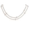 Tiffany & Co necklace in silver and pearls - 00pp thumbnail