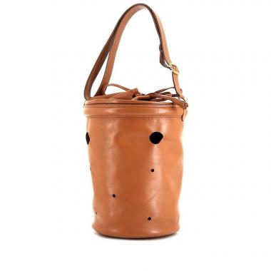 Borsa Hermes Mangeoire in pelle gold