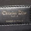 Bolsito de mano Dior Cannage en cuero acolchado negro - Detail D4 thumbnail