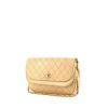 Borsa a tracolla Chanel Vintage in pelle trapuntata beige - 00pp thumbnail