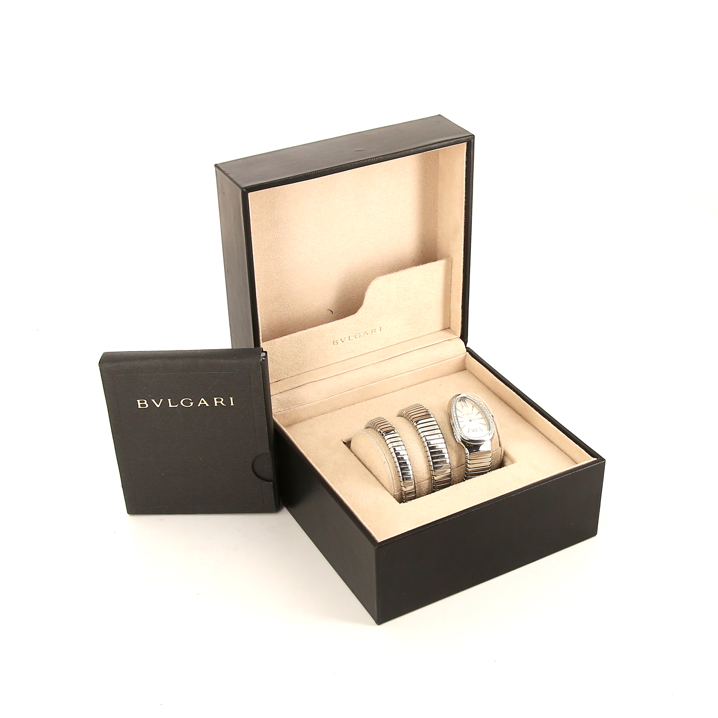 Orologio Bulgari Serpenti in acciaio Ref :  SP 35 S Circa  2010 - Detail D2