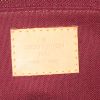 Bolso de mano Louis Vuitton Raspail en lona Monogram marrón y cuero natural - Detail D3 thumbnail