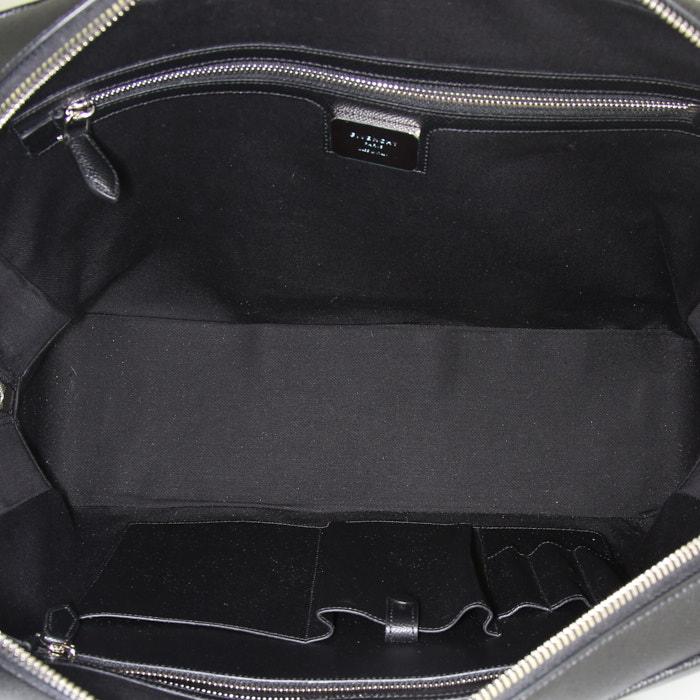 Porte-documents Givenchy en cuir grainé noir - Detail D2