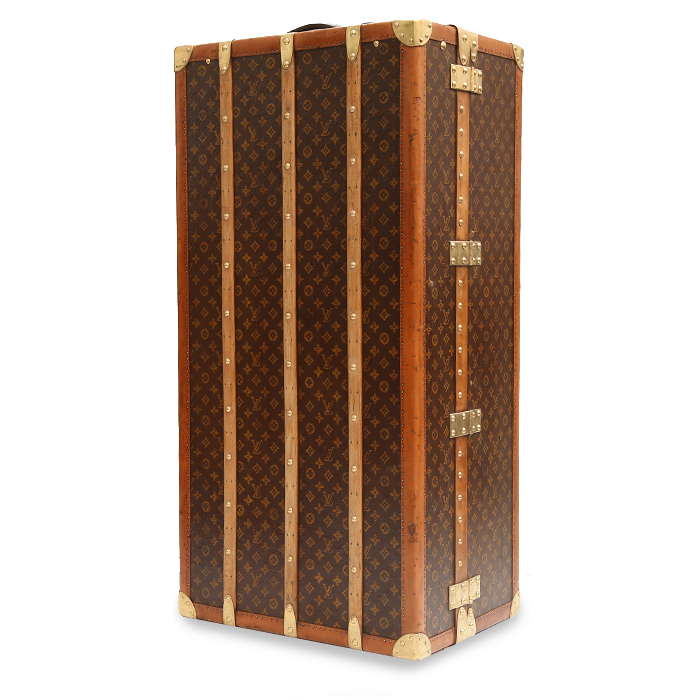 Bauletto Louis Vuitton Wardrobe in tela monogram e losine - Detail D1