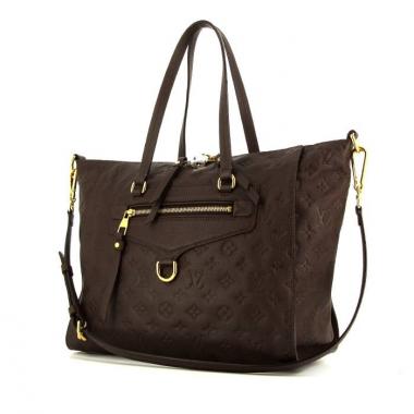 Bolso bandolera Louis Vuitton en cuero Monogram marrón