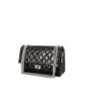 Bolso de mano Chanel 2.55 en charol negro - 00pp thumbnail
