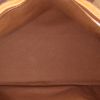 Louis Vuitton Chelsea handbag in ebene damier canvas and natural leather - Detail D2 thumbnail