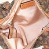 Bolso de mano Dior Romantique en lona Monogram revestida marrón y cuero marrón - Detail D2 thumbnail