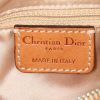 Borsa Dior Romantique in tela monogram cerata marrone e pelle marrone - Detail D3 thumbnail