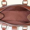 Bolso de mano Louis Vuitton L'épanoui en cuero marrón - Detail D2 thumbnail