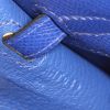 Bolso de mano Hermes Kelly 25 cm en cuero epsom azul eléctrico - Detail D5 thumbnail
