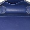 Pochette Hermès Cherche Midi in pelle Epsom blu - Detail D2 thumbnail
