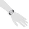Cartier Drive watch in stainless steel Ref:  3930 Circa  2010 - Detail D1 thumbnail