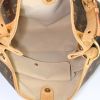 Louis Vuitton Galliera handbag in brown monogram canvas and natural leather - Detail D2 thumbnail