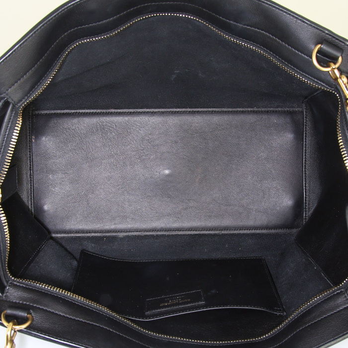 Borsa Yves Saint Laurent Chyc in pelle nera - Detail D3
