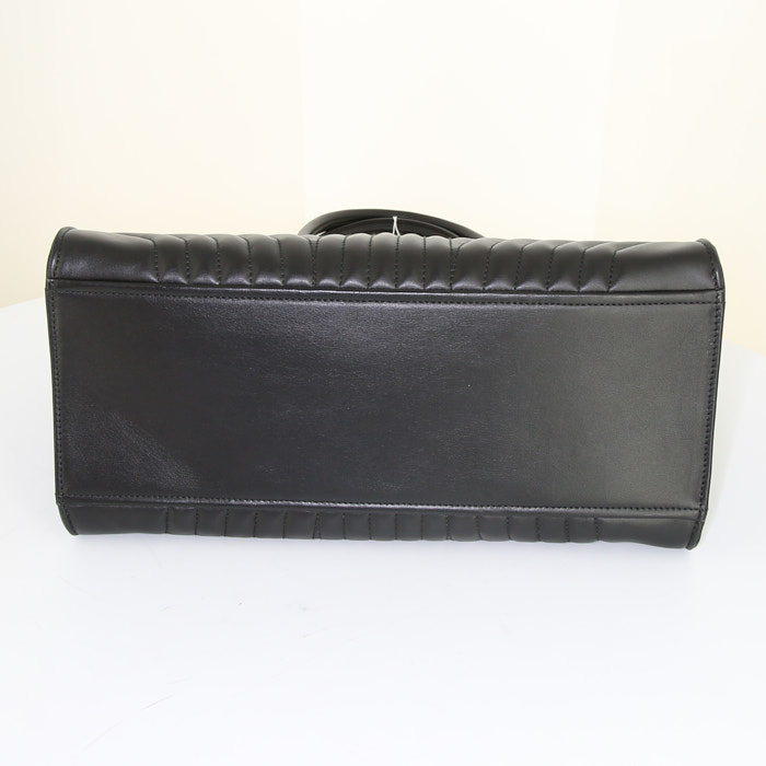 Bolso Prada Galleria en cuero negro - Detail D5