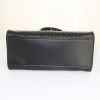 Prada Galleria bag in black leather - Detail D5 thumbnail