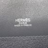 Bolsito de mano Hermès Kelly Cut en cuero box gris - Detail D3 thumbnail