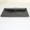 Hermès Kelly Cut pouch in grey box leather - Detail D4 thumbnail