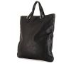 Gucci shopping bag in black leather - 00pp thumbnail