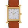 Hermes Heure H watch in gold plated and stainless steel Ref:  HH1.501 Circa  2003 - 00pp thumbnail