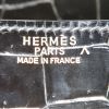 Bolso de mano Hermès  Birkin 35 cm en cocodrilo porosus negro - Detail D3 thumbnail