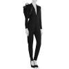 Zaino Hermès Herbag - Backpack in tela nera e pelle nera - Detail D1 thumbnail